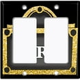 thumbnail image 6 of Metal Light Switch Plate Cover Elegant Paris Purse Frame Mask PRS021, 6 of 13