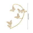 thumbnail image 2 of DPTALR Boucles d'Oreilles en Diamant pour Femmes Sans Perçage Clip d'Oreille 1 Pce, 2 of 2