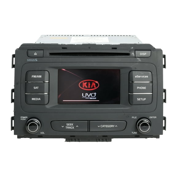 Restored 2014-16 Kia Sedona AM FM MP3 Single-Disc CD Player Sat Ready 96160-A900WAC (Refurbished)