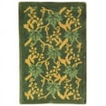 thumbnail image 2 of Safavieh  Handmade Berkeley Elmire Botanical Wool Rug Blue 2'6" x 8' Runner Floral & Botanical, Border 8' Runner Runner, Indoor Entryway, Living Room,, 2 of 5