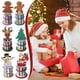 thumbnail image 4 of Ruifaya Portamonedas navideño único para regalar dinero en efectivo Dinero de madera Decoración para árbol de Navidad ψδ, 4 of 6