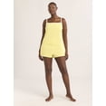 thumbnail image 2 of Joyspun Women's Jersey Picot Cami Top and Shorts Pajama Set, 2-Piece, Sizes XS-3X, 2 of 6