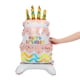 thumbnail image 4 of Globo de pie con forma de pastel de feliz cumpleaños, globo para fiesta de cumpleaños con base, diseño de fiesta de cumpleaños, decoración de ambiente con globos, 4 of 8