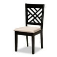 thumbnail image 7 of Baxton Studio Caron Modern and Contemporary Sand Fabric Upholstered Espresso Brown Finished Wood 7-Piece Dining Set, 7 of 7