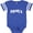 Football Blue and White, variant on Inktastic New Orleans, Louisiana Boys or Girls Baby Bodysuit