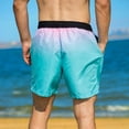 thumbnail image 3 of Reduce Price Hfyihgf Mens Swim Trunks with Compression Liner Swim Trunks Quick Dry Surfing Summer Beach Shorts Swimsuit Sports Shorts(Light Blue,XXL), 3 of 8
