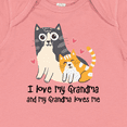 thumbnail image 4 of Inktastic I Love My Grandma Loves Me Cat Boys or Girls Baby Bodysuit, 4 of 5