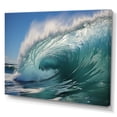 thumbnail image 2 of Designart "Aqua Marine Ocean'S Might Revealed" Coastal Wall Art Prints, 2 of 7
