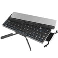 thumbnail image 1 of Ultra Slim Rechargeable Bluetooth Keyboard with Phone Holder – Foldable Wireless Keyboard for iPhone, Android Tablets, Office & Travel Business Trip, 1 of 8