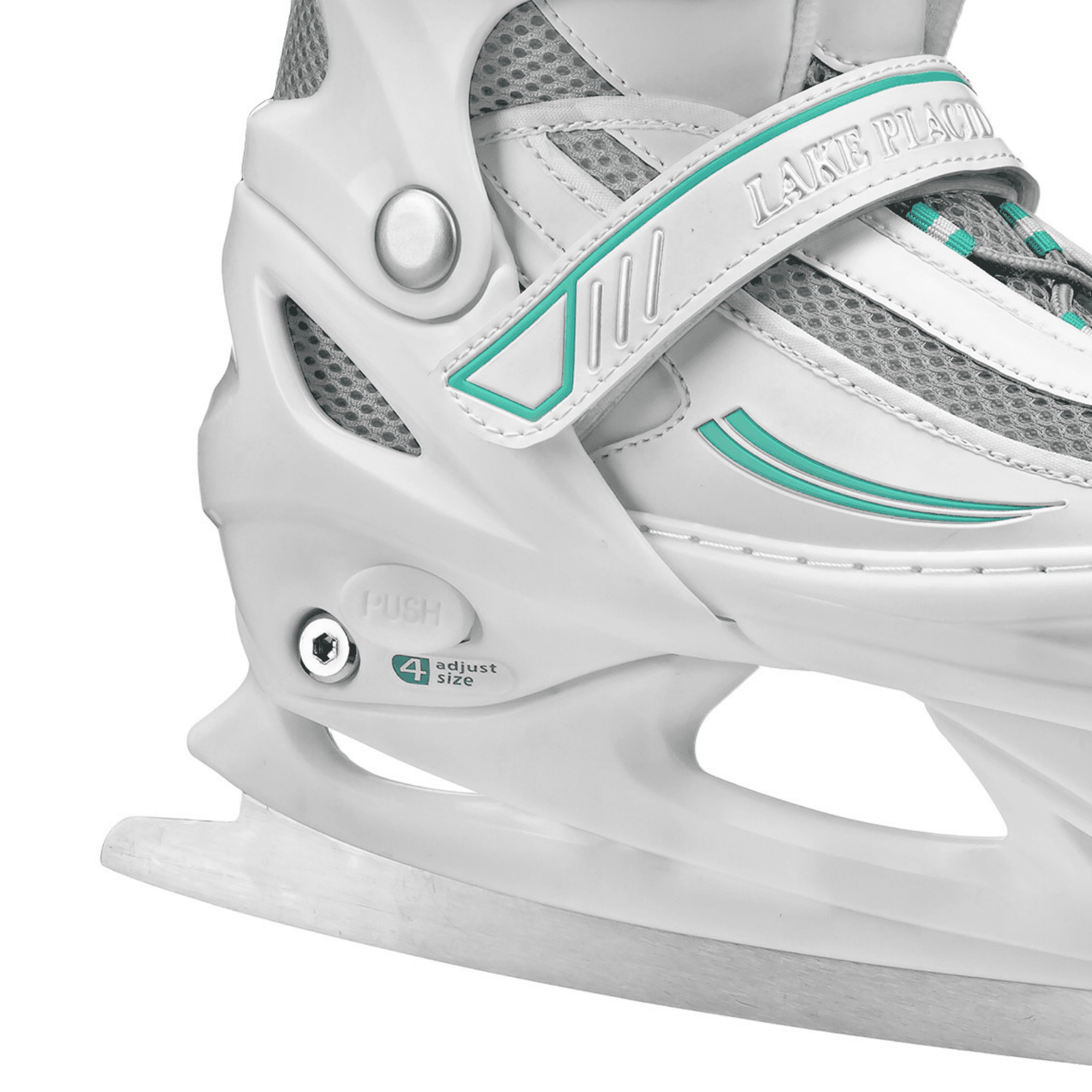 Lake Placid Summit Girls Adjustable Ice Skate, Large