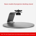 thumbnail image 1 of Support de Projecteur Table Support de Projecteur Mobile Amovible Réglable Universel pour Projecteurs pour Studio Maison Scène, 1 of 7