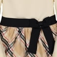 thumbnail image 3 of Hope & Henry Girls' Skater Dress with Waist Sash, 3 of 3