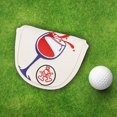 thumbnail image 2 of Funda para putter de golf shamjiam mazo blanco, 2 of 8