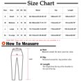 thumbnail image 3 of Idoravan Women's Plus Size Pants Clearance Womens Casual Elastic Lace Up Solid Color Pocket Sports Pants Overalls Long Solid Color Leggings, 3 of 5