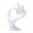 White, variant on D-GROEE OK Hand Form Jewelry Display Holder Female Mannequin Hand Jewelry Display Holder Stand Support for Bracelets Necklaces Rings Watches, for Home Organization and Trade Shows