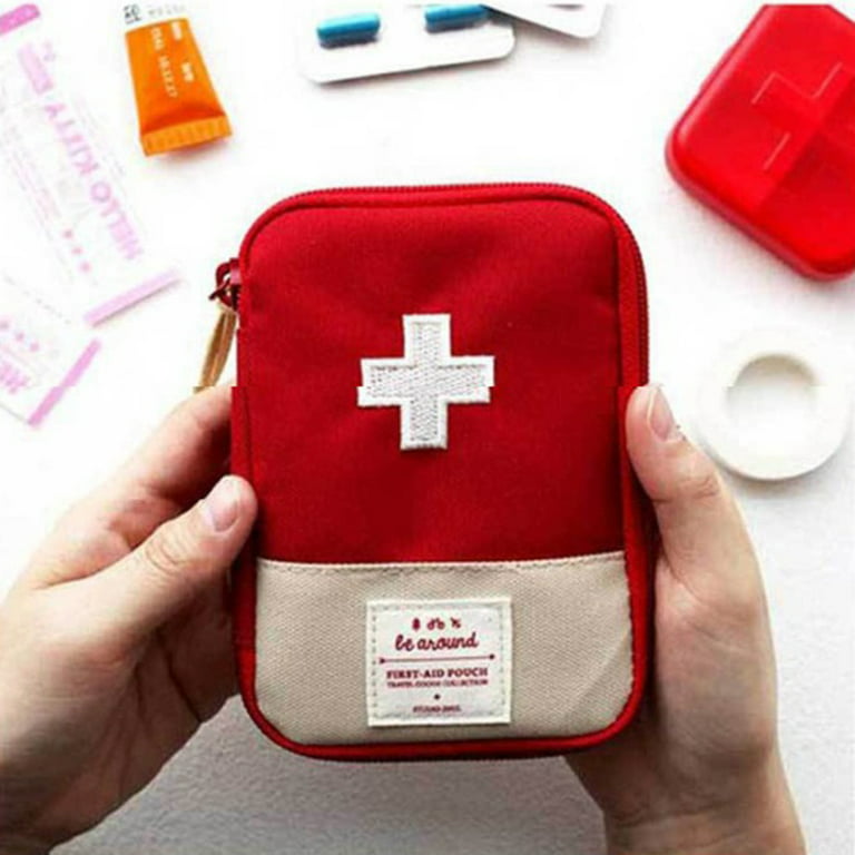 Mini Emergency Survival Gear and Medical First Aid Kit Portable
