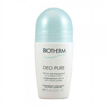 Deo Pure Antiperspirant Roll-On by Biotherm, 2.53 Ounce
