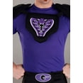 thumbnail image 4 of Adult Dodgeball Purple Cobra Costume, 4 of 16