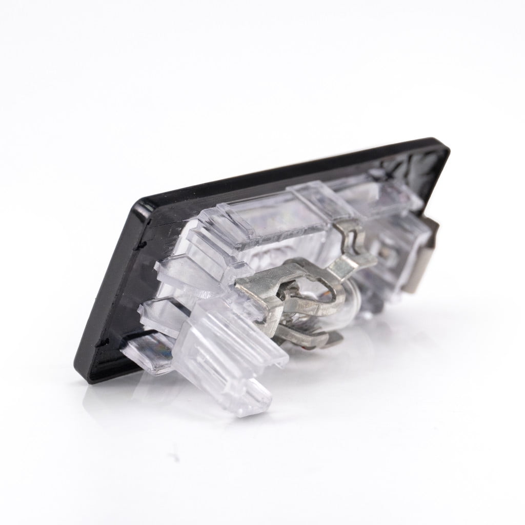For VW Jetta License Light Assembly 2011 2012 2013 Driver OR Passenger Side | Single Piece | Bulb Type CAPA For VW2870113 | 5N0 943 021 B