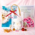 thumbnail image 1 of Colgante de perla con cinta inglesa, caja de regalo de mano con toalla de oso, regalo de boda, suministros para eventos, tienda de dulces, 1 of 6