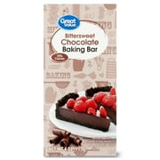 Great Value Bittersweet Chocolate Baking Bar, 4 oz