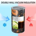 thumbnail image 2 of 20oz Coffee Tumblers Trick or Treat Halloween Pattern Stainless Steel Vacuum Insulated Travel Tumbler Coffee Cups Mug with Lid and Straw with Cleaning Brush for Cold & Hot Drinks, 2 of 5