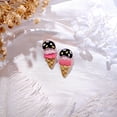 thumbnail image 2 of Lindo molde for recortar pendientes con forma de contorno de helado de cerámica blanda, molde decorativo for recortar de cerámica blanda de plástico DIY, 2 of 4