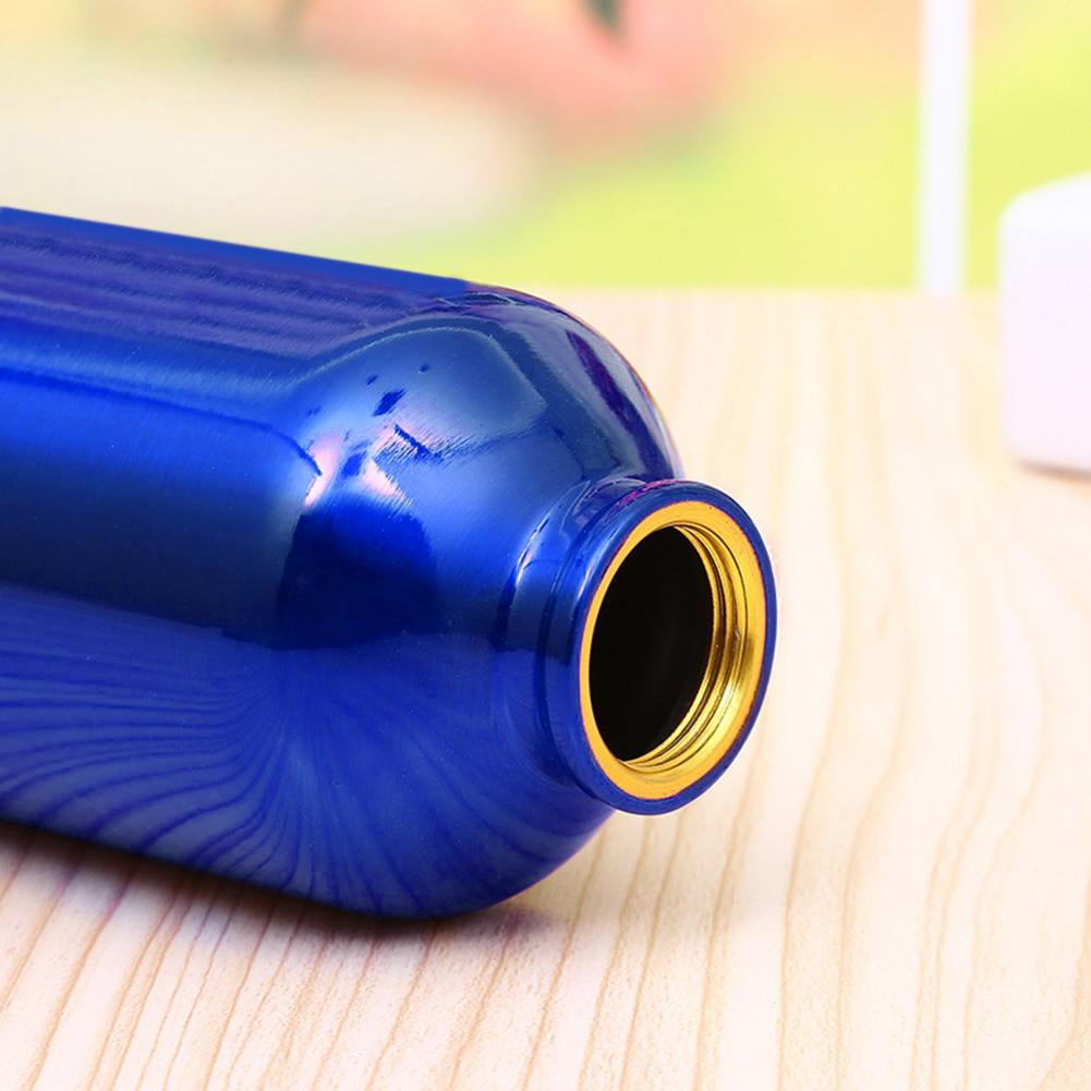 Blue 700ml Aluminum Portable Outdoor Sports Water Bottle Drinking Kettle US 