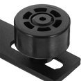 thumbnail image 3 of SWETRACE 2Pcs Black Carbon Steel Sliding Barn Door Floor Guide for Home Supplies and Professionals, 3 of 8