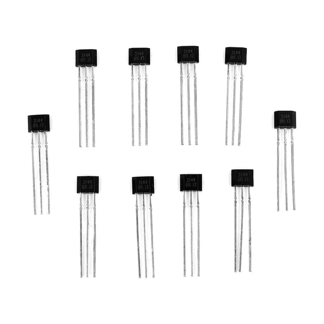 Hall Effect Magnetic Sensor,10pcs/lot A3144 3144E OH3144E Hall Effect Sensor Switches Ratiometric Linear Hall Effect Sensors Chip Top-Notch Performance