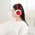 thumbnail image 4 of Mode Femmes Automne Hiver Chaud Cache-Oreilles en Peluche Tricoté Accessoire Cadeau, 4 of 5