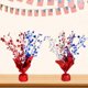 thumbnail image 2 of Decoraciones para el Día de los Caídos, decoraciones para el 4 de julio, decoraciones patrióticas, decoraciones para el Día de la Independencia, decoraciones de mesa DIY con forma de estrella, globos, 2 of 5