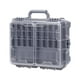 thumbnail image 1 of Caja de aparejos de pesca, contenedor para señuelos, líneas, anzuelos, caja de accesorios de pesca, multiusos Gris, 1 of 9
