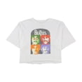 thumbnail image 1 of Junk Food T-Shirt Graphique The Beatles 4 pour Femmes, Blanc, Grand, 1 of 3