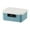 Blue, variant on Lockable Password Storage Container 9L Capacity ABS Construction Secure File Box For Confidential Documents