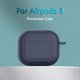 thumbnail image 4 of Audífonos Estuche para para AirPods 3 Funda para con kit de hebilla (azul medianoche), 4 of 8