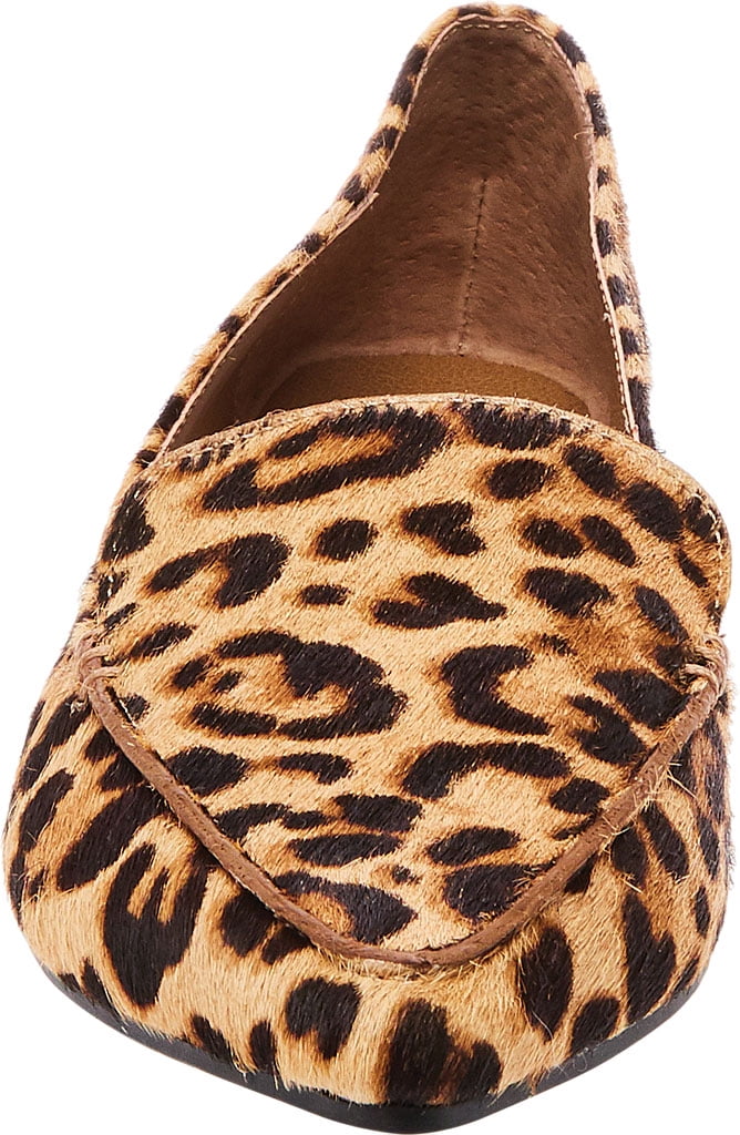 Steve madden feather shop loafer flat leopard