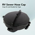 thumbnail image 4 of RV Sewer Hose Cap, Snap On Double Ear Type Anti Aging Plastic Leakproof RV Sewer Cap Excellent Sealing  for Replacement, 4 of 7