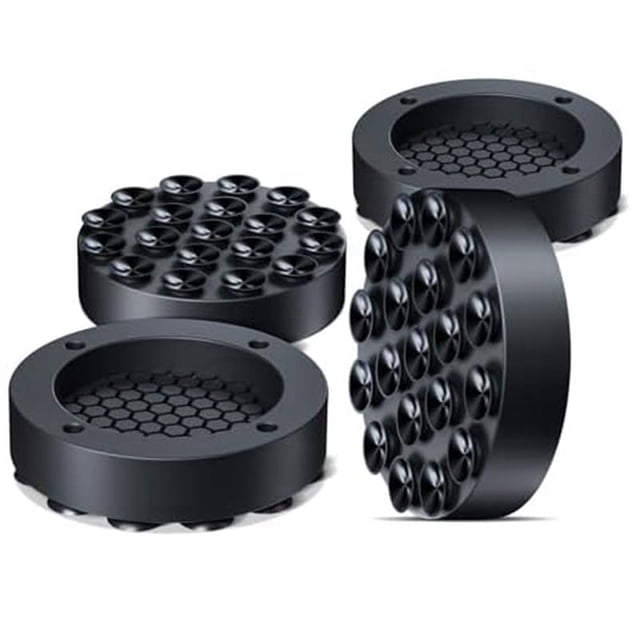 Anti Vibration Pads for Washing Machine with Strong Adsorption Suction Cup, 4 Pack Non-Slip Rubber Stabilizer Support