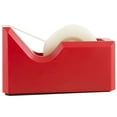 thumbnail image 4 of JAM Paper Colorful Desk Tape Dispenser, Red, Sold Individually, 4 of 4