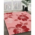 thumbnail image 2 of Ahgly Company Indoor Rectangle Patterned Pastel Pink Area Rugs, 8' x 10', 2 of 6