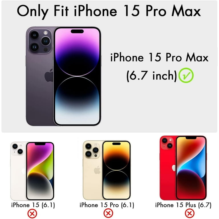 Compre iPhone 15 Pro Max Protectores de pantalla Online - Arrivly