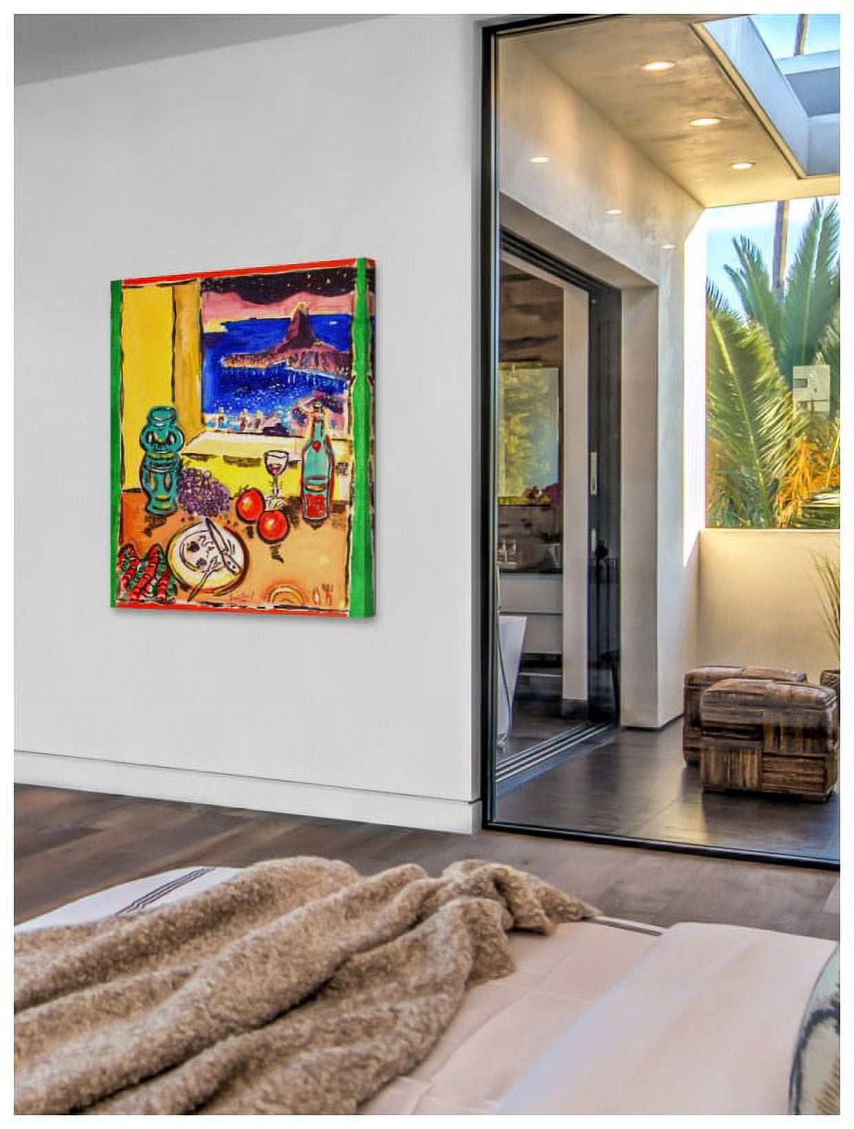 Marmont Hill "View of Rio" by Wayne Ensrud Painting Print on Canvas