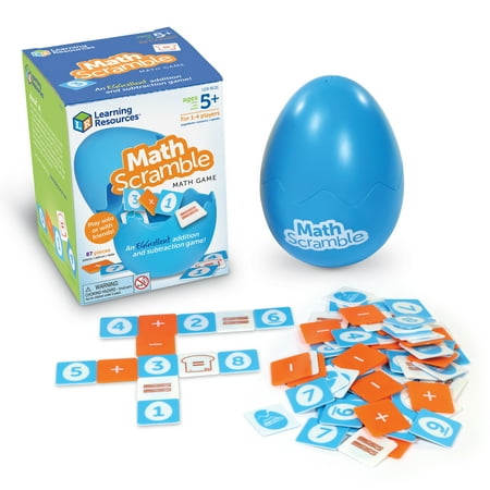UPC: 0765023091311 | Math Scramble by Learning Resources