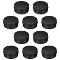 thumbnail image 1 of Toystoory 10X latas de té de cera de aluminio tapa de rosca redonda caja de maquillaje estuche cosmético de viaje para pastillas Almacenamiento y organización del hogar 100ML, 1 of 6