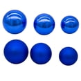 thumbnail image 4 of Kurt Adler 60-80MM Shiny and Matte Blue Balls, 20 Piece Set, 4 of 4