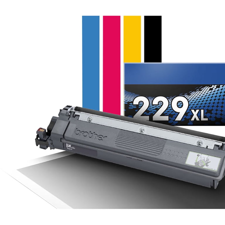 Brother Genuine High Yield Black Toner Cartridge TN229XLBK for