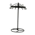 thumbnail image 3 of FVDPWYE Necklace Holder Organizer,Necklace Organizer Home Room Deocr Hanger with 15 Hooks Jewelry Display Tree for Keychain Necklaces Black, 3 of 9