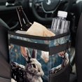 thumbnail image 6 of Rabbit Foldable Car Trash Can with Lid, Leak-Proof Mini Trash Can, Hanging Storage Bag for Car, 6 of 6