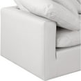 thumbnail image 6 of Meridian Furniture Indulge 258" Cream Vegan Leather U-Shaped Modular Sectional, 6 of 10